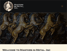 Tablet Screenshot of mastersinmetal.com
